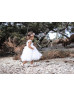 Lace Tulle Tea Length Popular Flower Girl Dress